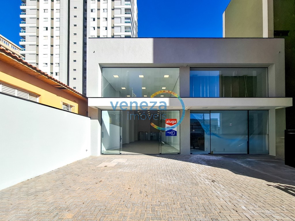 Salão-loja para locacao no Centro em Londrina com 143,08m² por R$ 7.800,00  - Foto 1