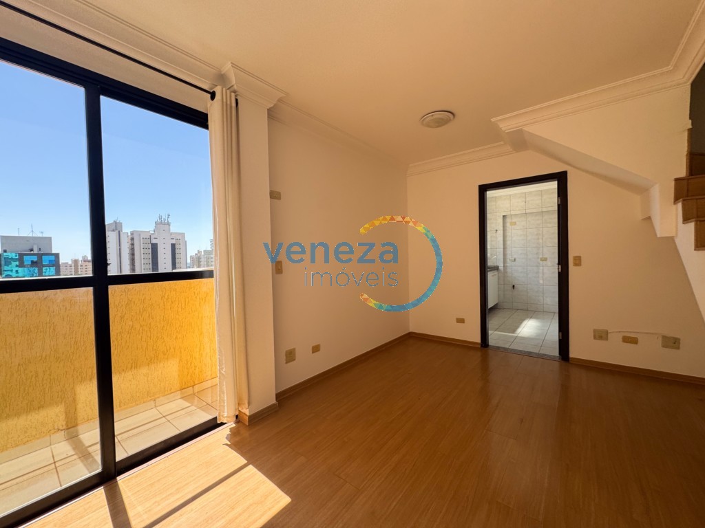 Apartamento para locacao no Centro em Londrina com 89,74m² por R$ 1.600,00