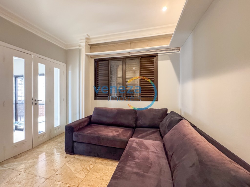 Apartamento para locação no bairro Gleba Palhano de Londrina com 225.78m<sup>2</sup> útil, 3 quartos, 2 vagas de garagem