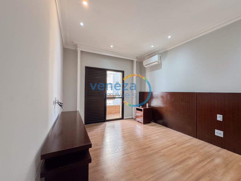 Apartamento para locação no bairro Gleba Palhano de Londrina com 225.78m<sup>2</sup> útil, 3 quartos, 2 vagas de garagem