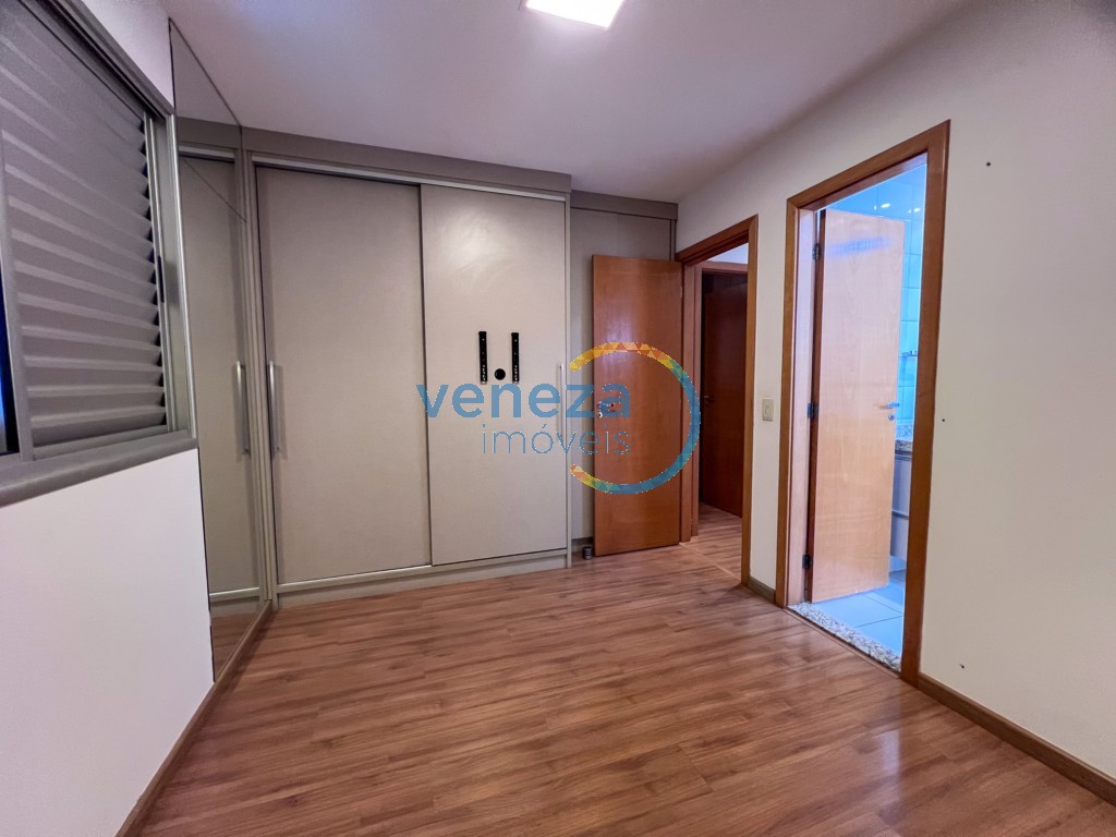 Apartamento para locacao no Gleba Fazenda Palhano em Londrina com 126,03m² por R$ 3.300,00