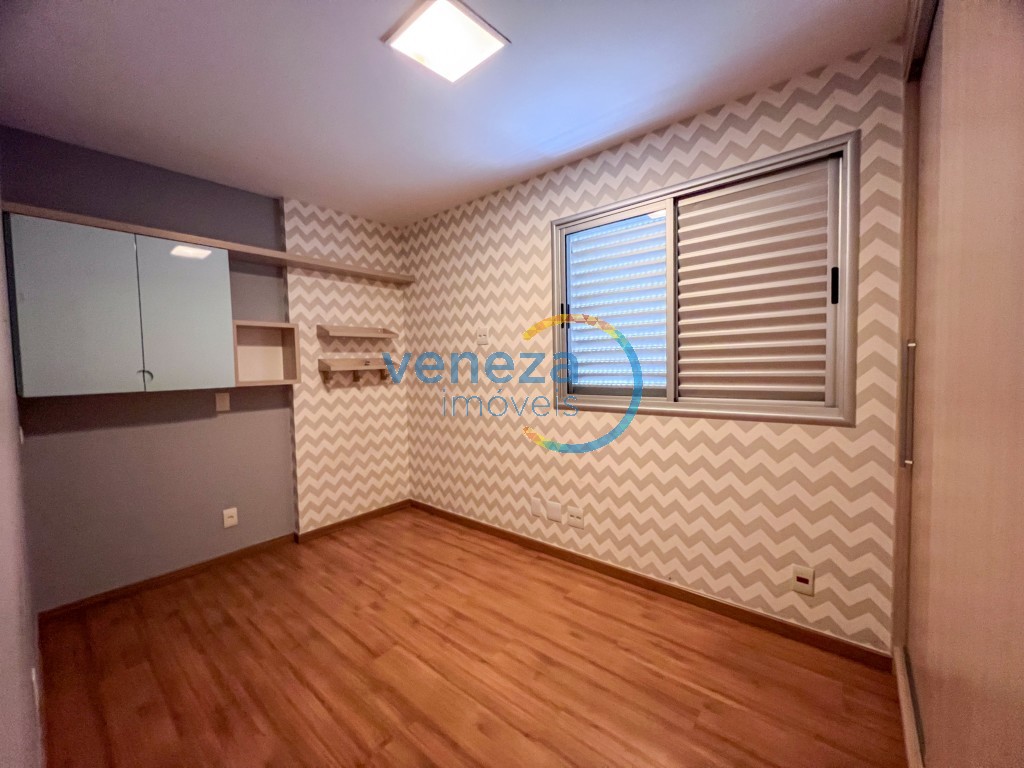 Apartamento para locacao no Gleba Fazenda Palhano em Londrina com 126,03m² por R$ 3.300,00