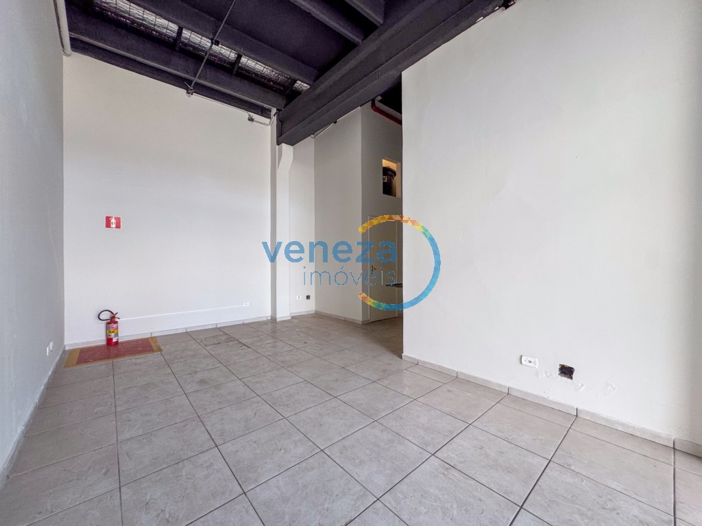 Salão-loja para locação no bairro Centro de Londrina com 39m<sup>2</sup> útil