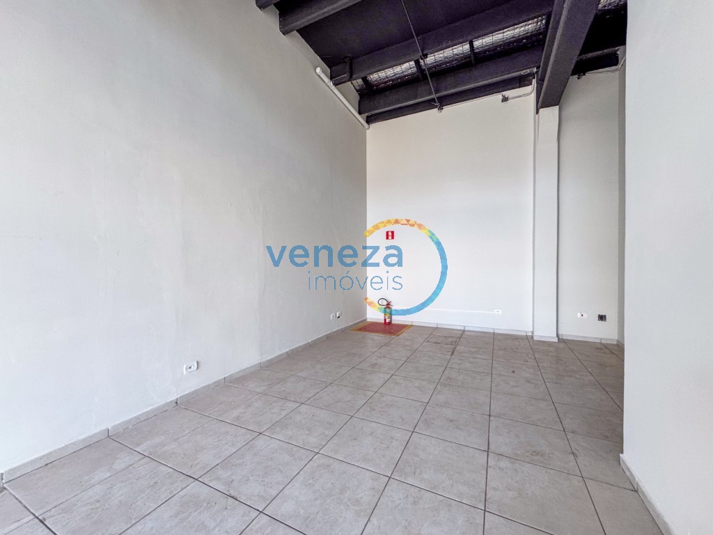 Salão-loja para locação no bairro Centro de Londrina com 39m<sup>2</sup> útil