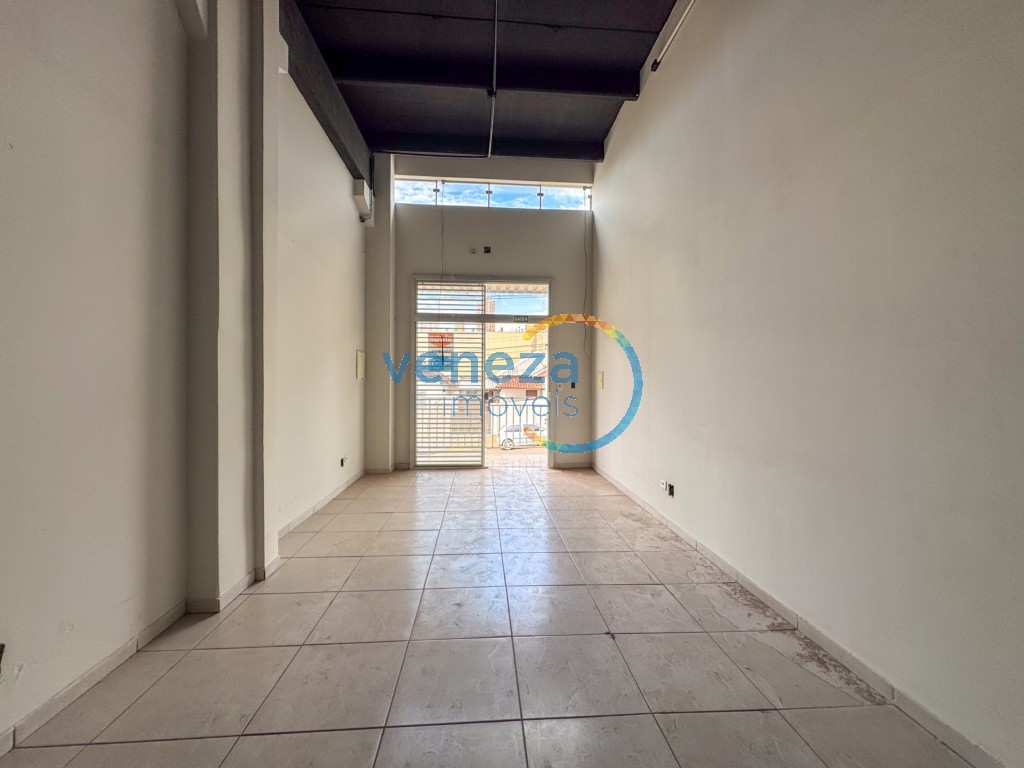 Salão-loja para locação no bairro Centro de Londrina com 39m<sup>2</sup> útil