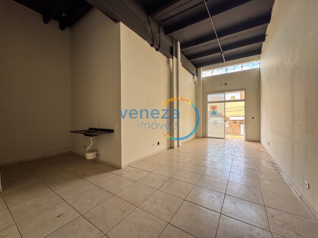 Salão-loja para locação no bairro Centro de Londrina com 39m<sup>2</sup> útil