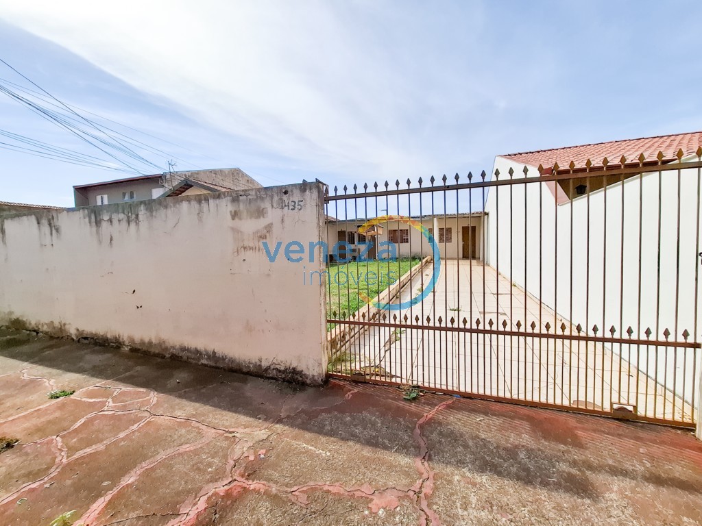 Casa Residencial para locação no bairro Piza de Londrina com 22m<sup>2</sup> útil, 1 quarto, 1 vaga de garagem