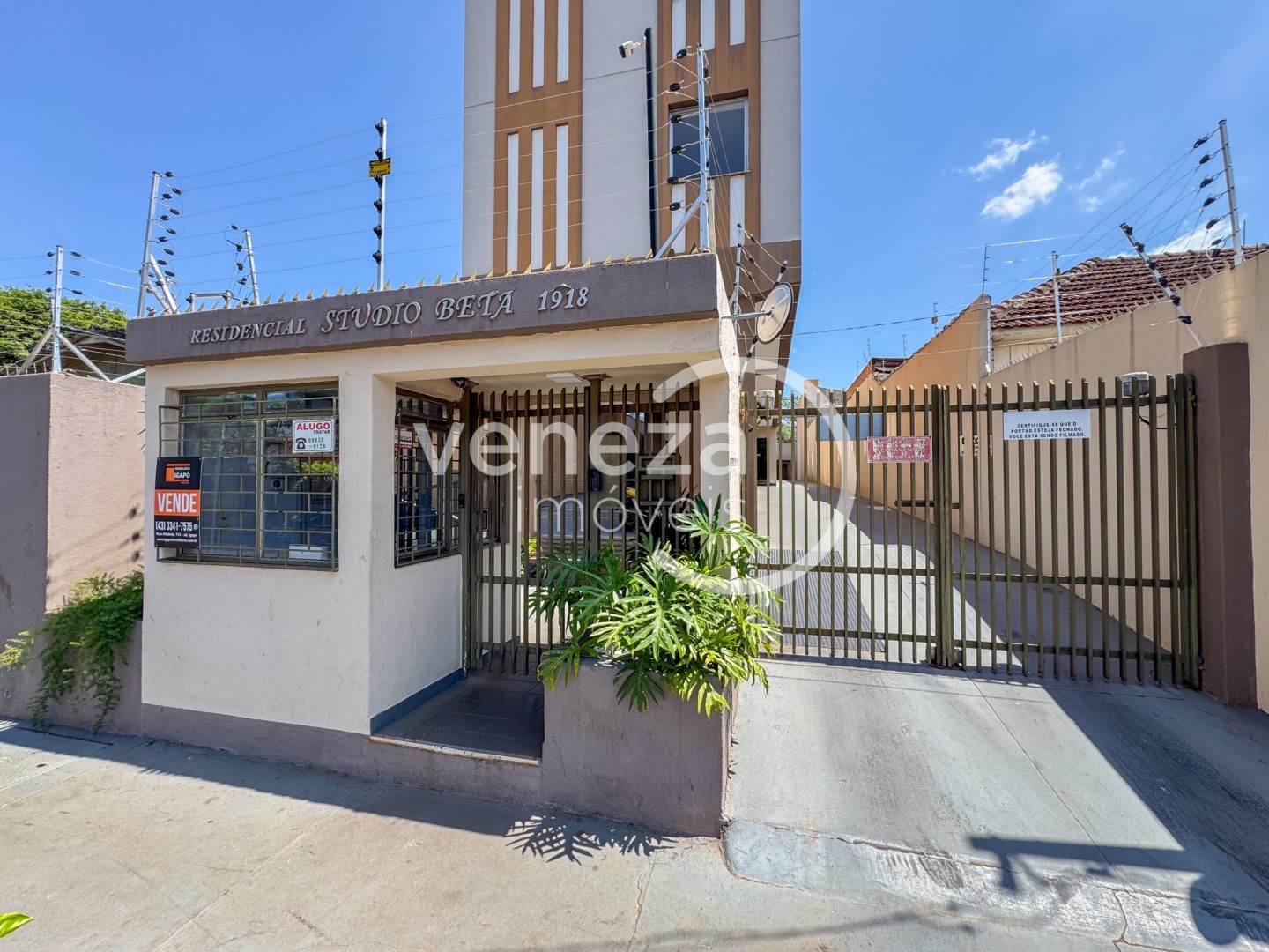 Apartamento para locacao no Centro em Londrina com 37m² por R$ 1.300