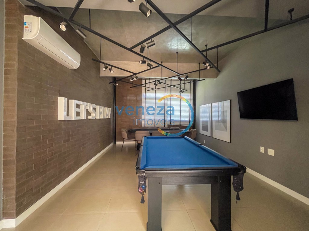 Apartamento para locação no bairro Gleba Palhano de Londrina com 81m<sup>2</sup> útil, 2 quartos, 2 vagas de garagem