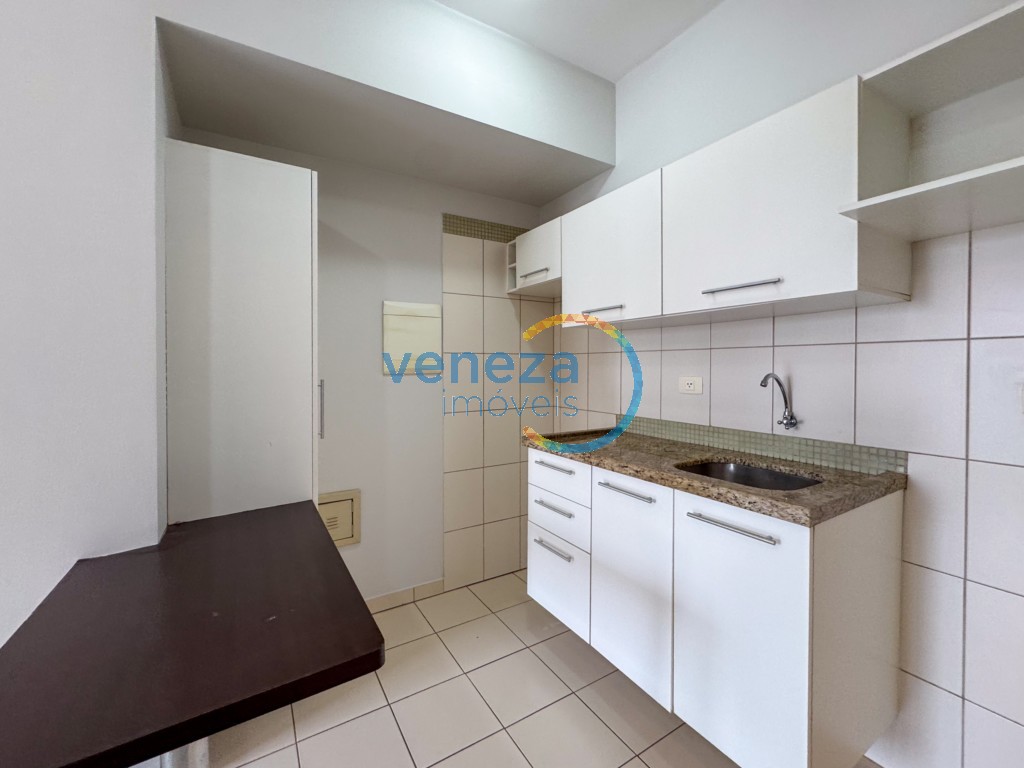 Apartamento para locação no bairro Centro de Londrina com 23.63m<sup>2</sup> útil, 1 quarto