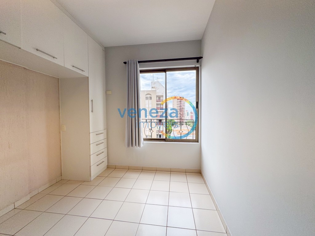 Apartamento para locação no bairro Centro de Londrina com 23.63m<sup>2</sup> útil, 1 quarto