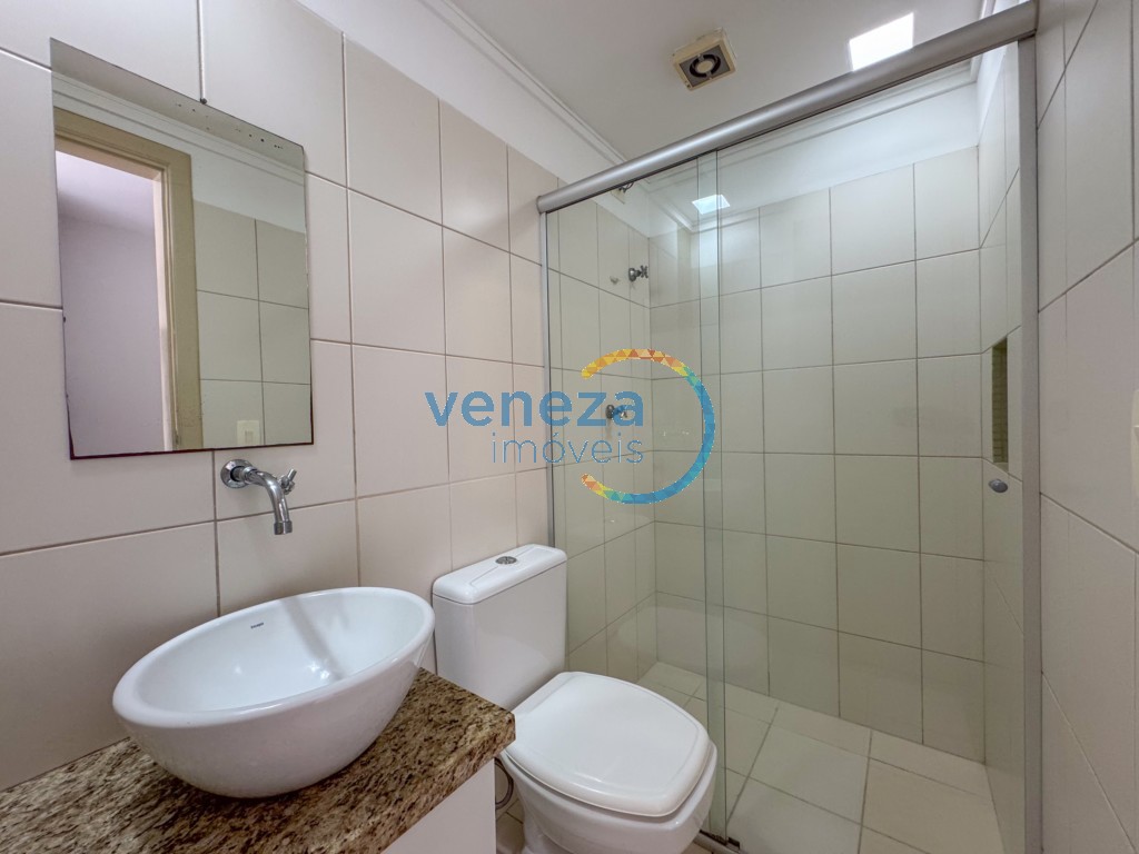 Apartamento para locação no bairro Centro de Londrina com 23.63m<sup>2</sup> útil, 1 quarto