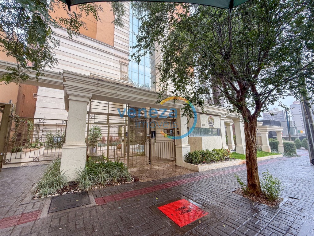 Apartamento para locação no bairro Centro de Londrina com 23.63m<sup>2</sup> útil, 1 quarto