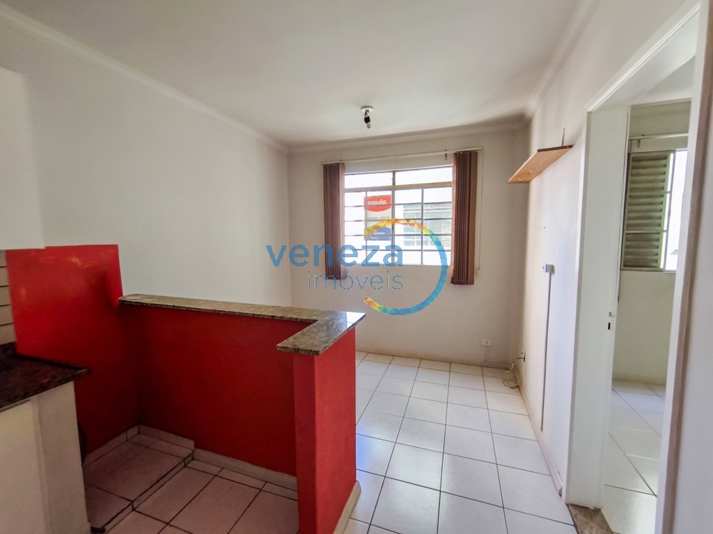 Apartamento para locacao no Centro em Londrina com 39,24m² por R$ 780,00