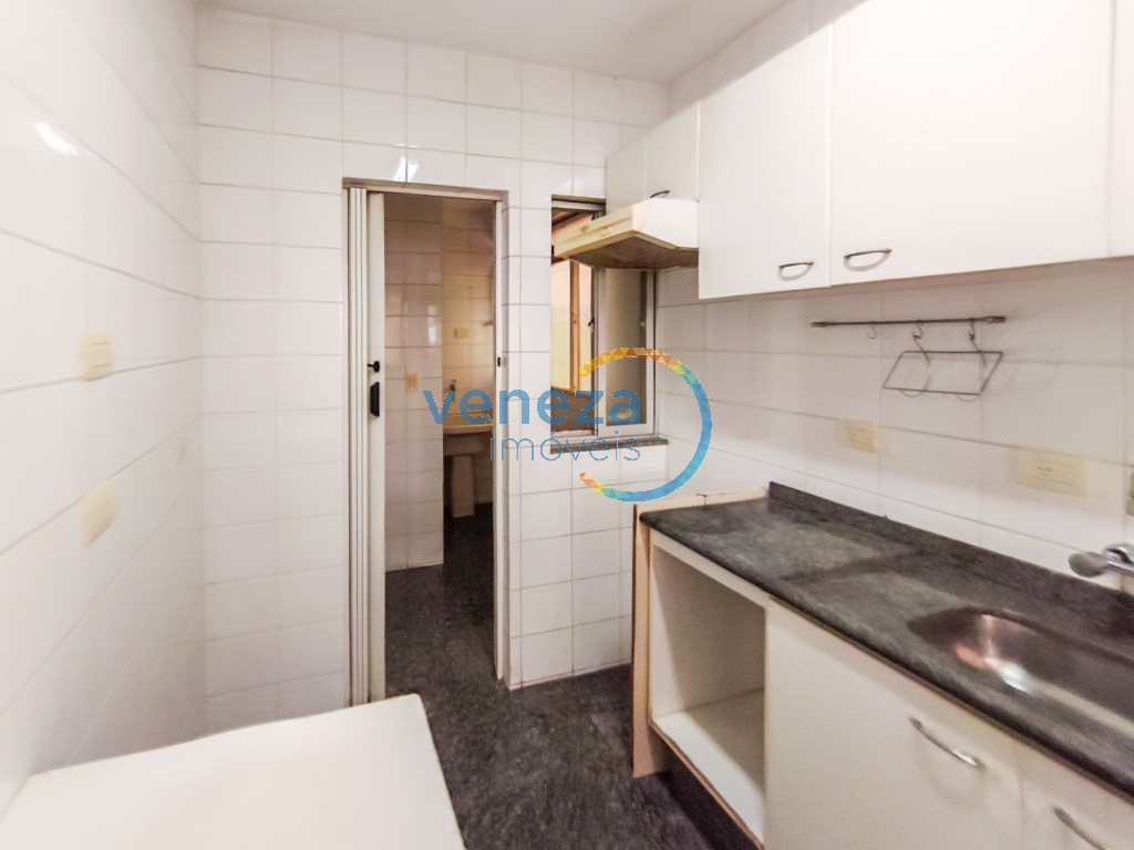 Apartamento para locação no bairro Centro de Londrina com 65.16m<sup>2</sup> útil, 2 quartos, 1 vaga de garagem