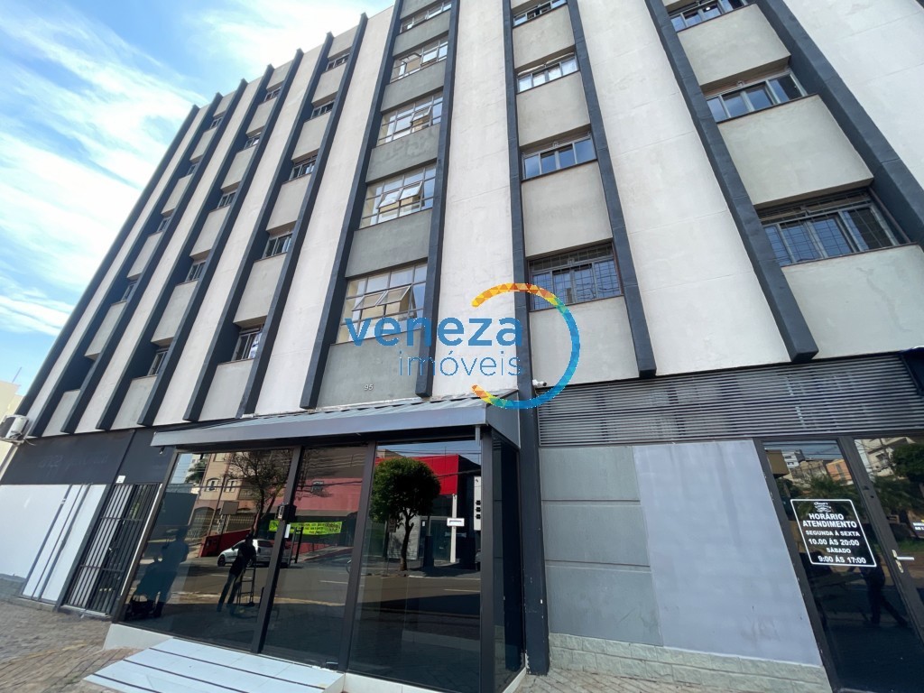 Apartamento para locação no bairro Centro de Londrina com 100m<sup>2</sup> útil, 3 quartos