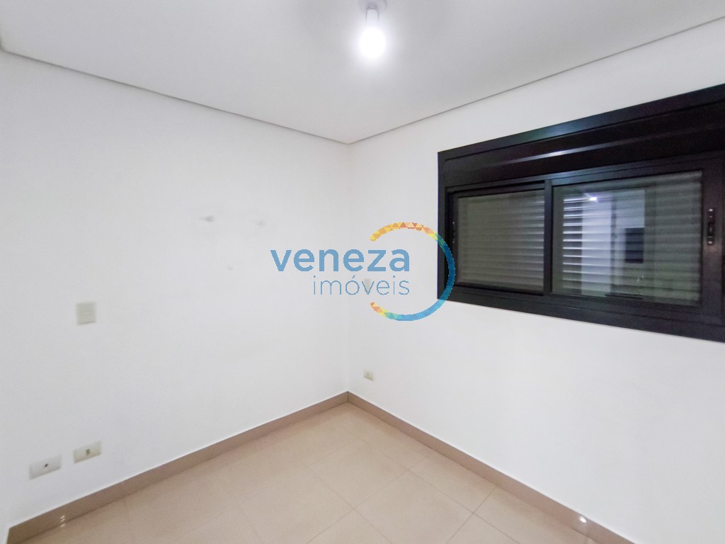 Apartamento para locação no bairro Centro de Londrina com 65m<sup>2</sup> útil, 3 quartos, 1 vaga de garagem