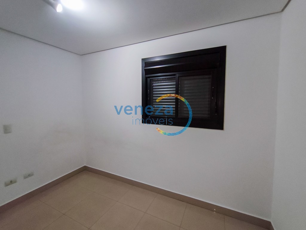 Apartamento para locação no bairro Centro de Londrina com 65m<sup>2</sup> útil, 3 quartos, 1 vaga de garagem