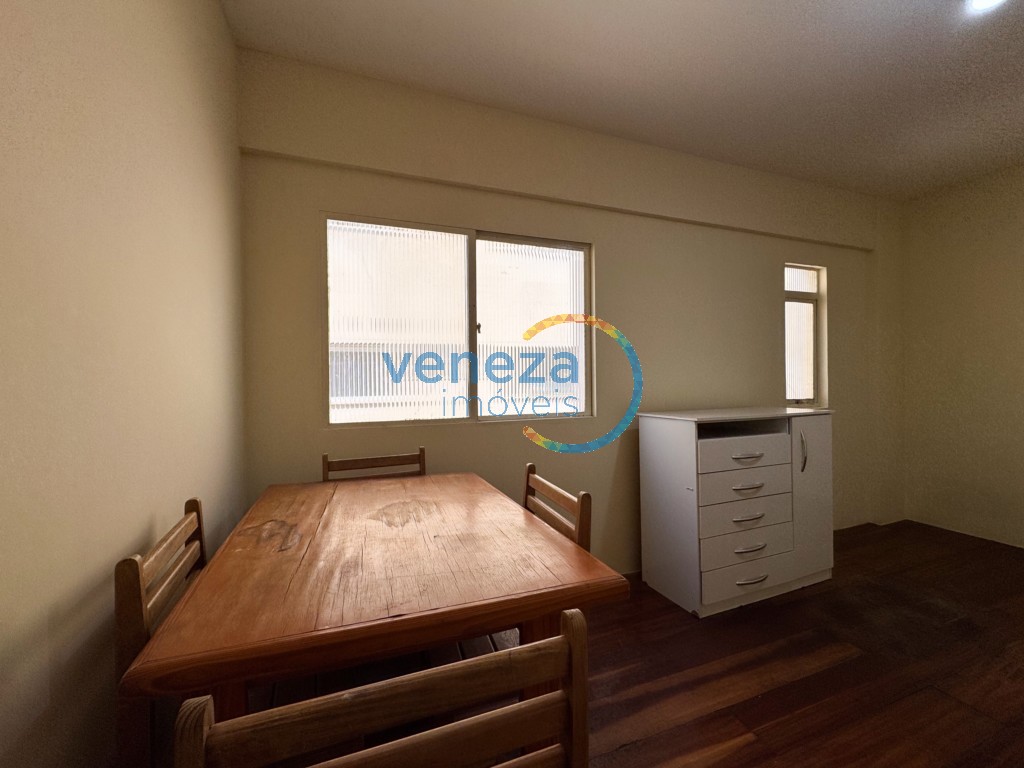 Apartamento para locacao no Centro em Londrina com 38,63m² por R$ 960,00