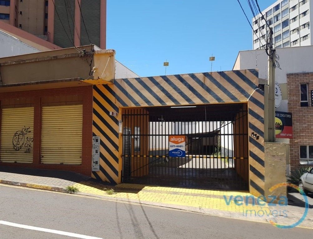 Terreno para locacao no Centro em Londrina com 239m² por R$ 1.800,00