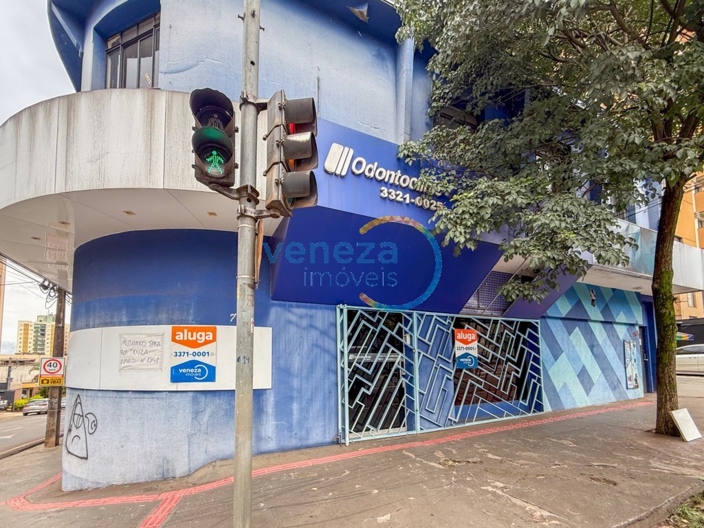 Salão-loja para locacao no Centro em Londrina com 199m² por R$ 4.900,00