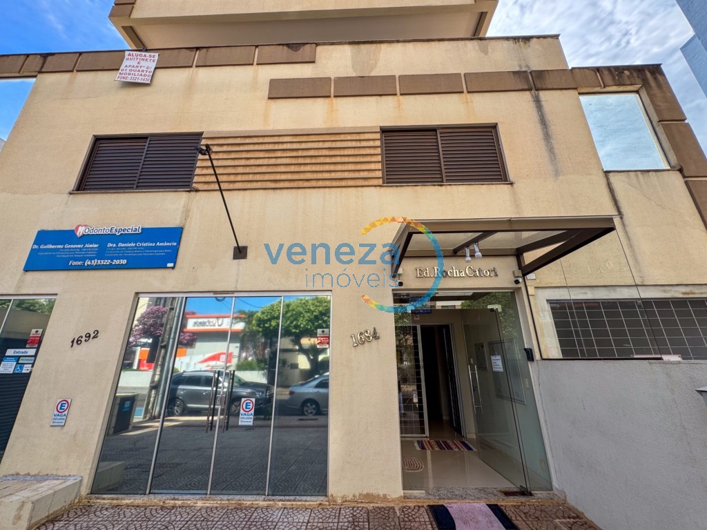 Apartamento para locacao no Centro em Londrina com 45m² por R$ 1.600,00  - Foto 1