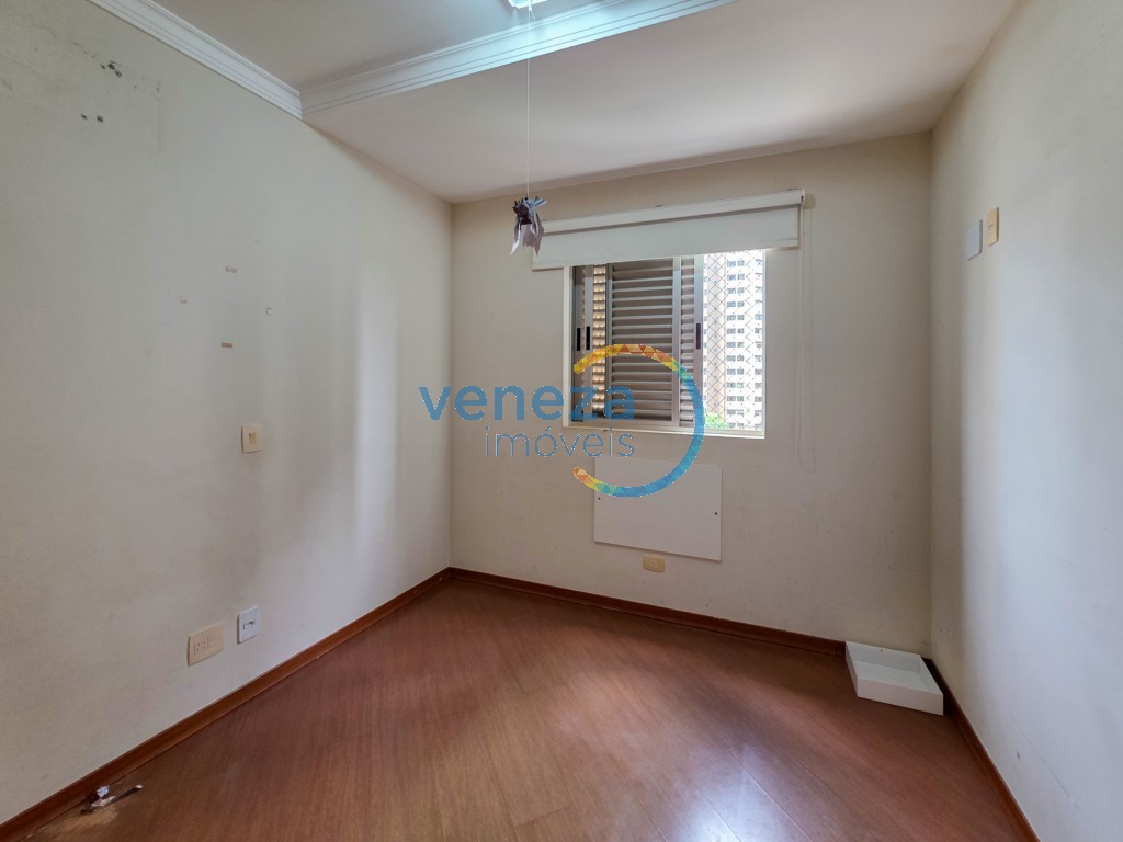 Apartamento para locação no bairro Gleba Palhano de Londrina com 94m<sup>2</sup> útil, 3 quartos, 1 vaga de garagem