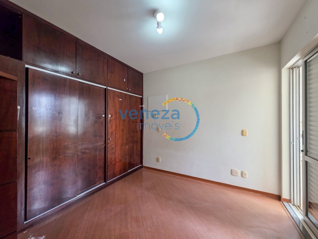 Apartamento para locação no bairro Gleba Palhano de Londrina com 94m<sup>2</sup> útil, 3 quartos, 1 vaga de garagem