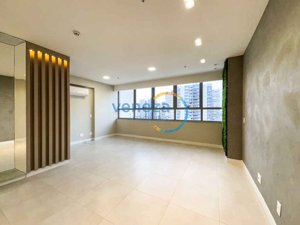 Sala para locação no bairro Gleba Palhano de Londrina com 38m<sup>2</sup> útil, 1 vaga de garagem