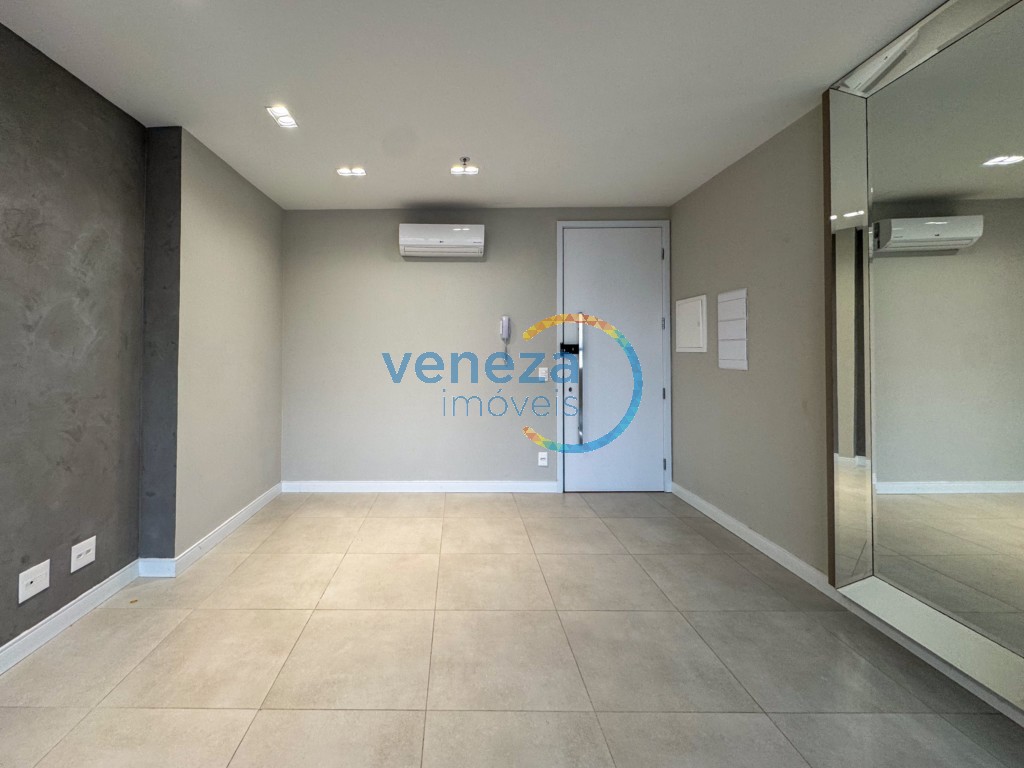 Sala para locação no bairro Gleba Palhano de Londrina com 38m<sup>2</sup> útil, 1 vaga de garagem
