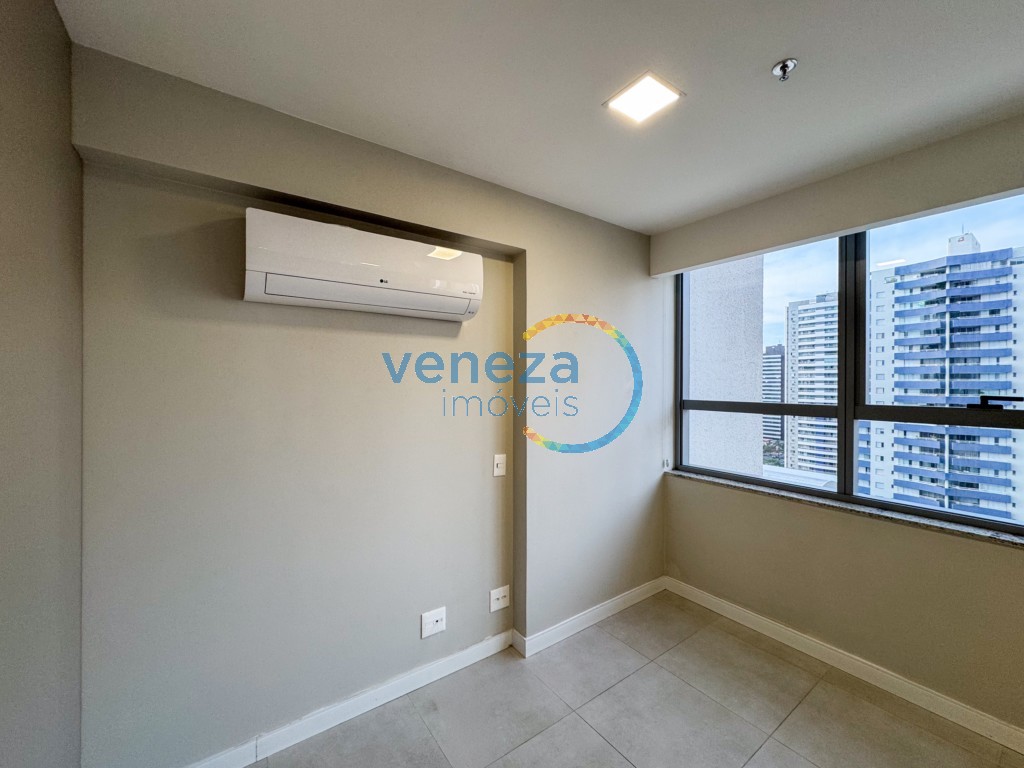 Sala para locação no bairro Gleba Palhano de Londrina com 38m<sup>2</sup> útil, 1 vaga de garagem