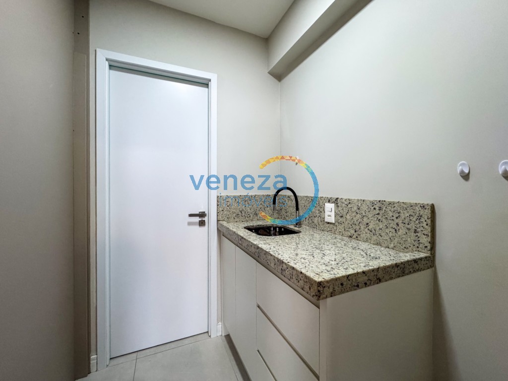 Sala para locação no bairro Gleba Palhano de Londrina com 38m<sup>2</sup> útil, 1 vaga de garagem