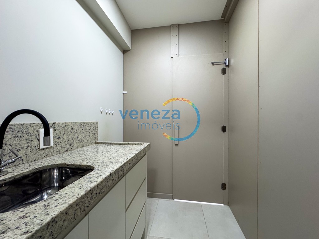 Sala para locação no bairro Gleba Palhano de Londrina com 38m<sup>2</sup> útil, 1 vaga de garagem