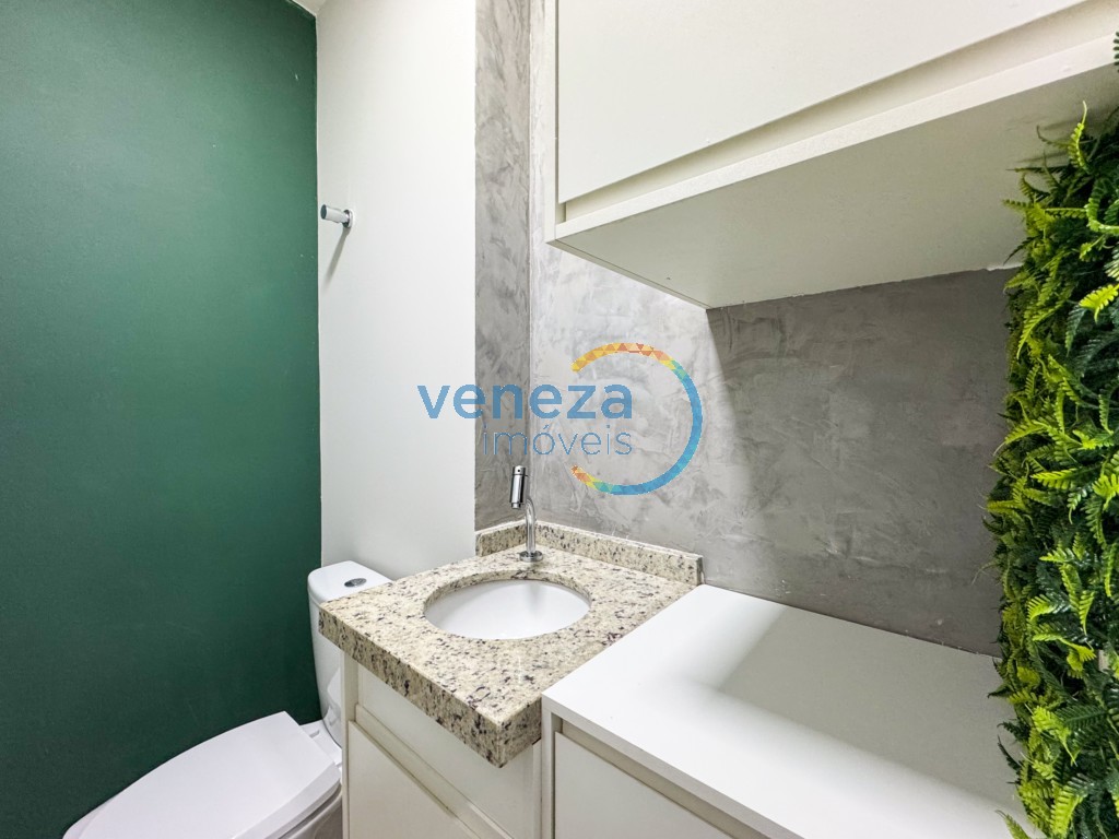 Sala para locação no bairro Gleba Palhano de Londrina com 38m<sup>2</sup> útil, 1 vaga de garagem