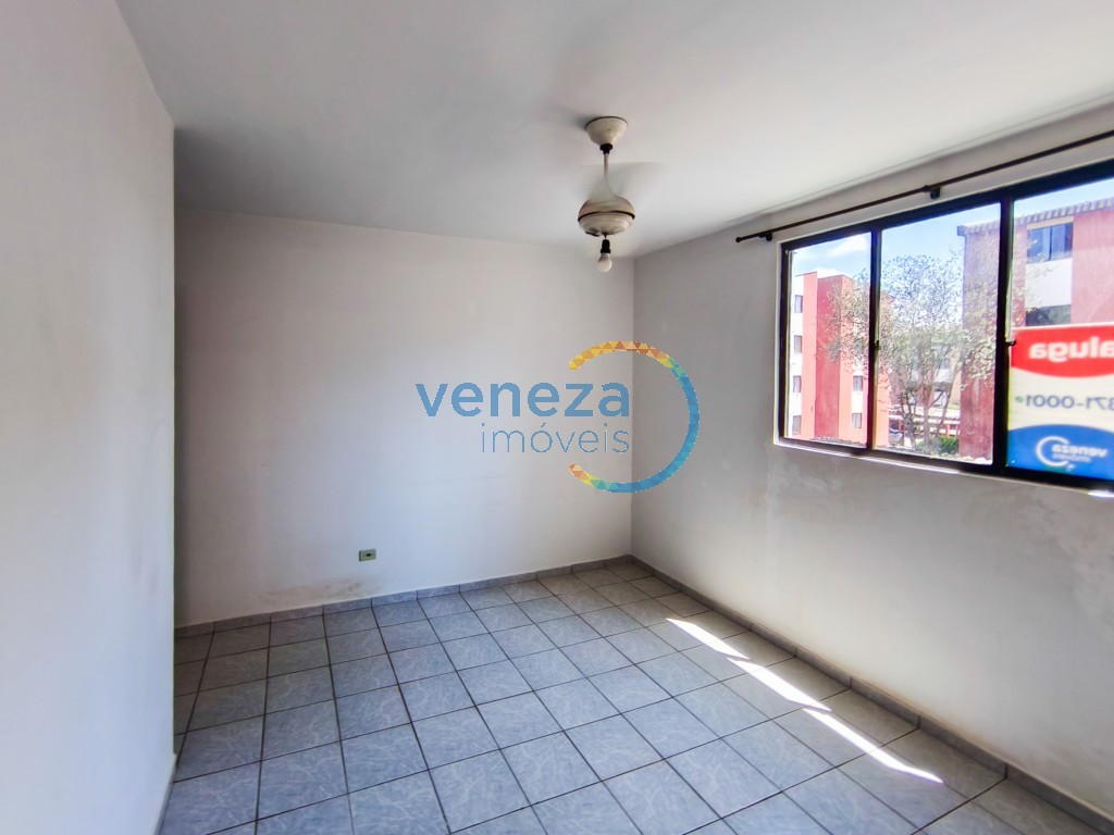 Apartamento para locação no bairro Gleba Palhano de Londrina com 42.96m<sup>2</sup> útil, 2 quartos, 1 vaga de garagem