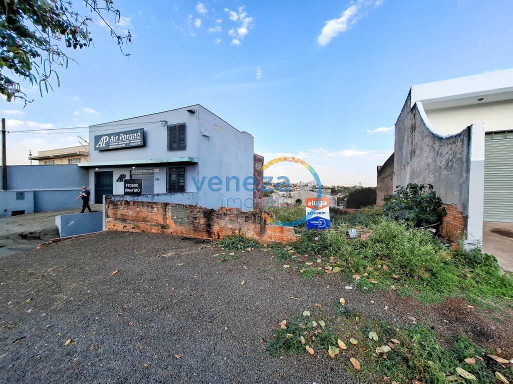 Terreno para locação no bairro Industrial de Londrina com 357.02m<sup>2</sup> total