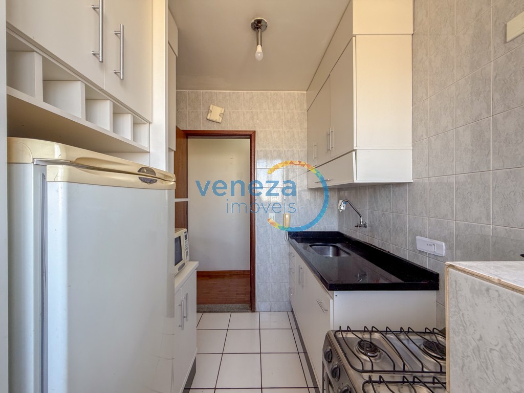 Apartamento para locação no bairro Centro de Londrina com 48.95m<sup>2</sup> útil, 1 quarto, 1 vaga de garagem