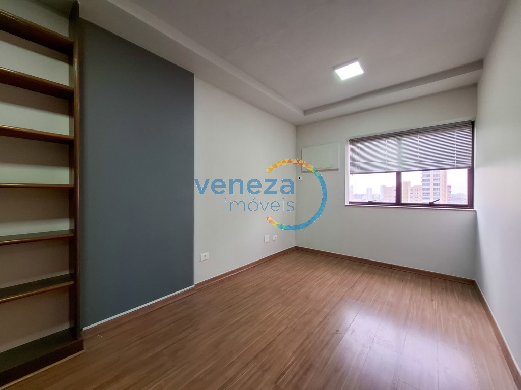 Sala para locação no bairro Centro de Londrina com 57.57m<sup>2</sup> útil, 1 vaga de garagem