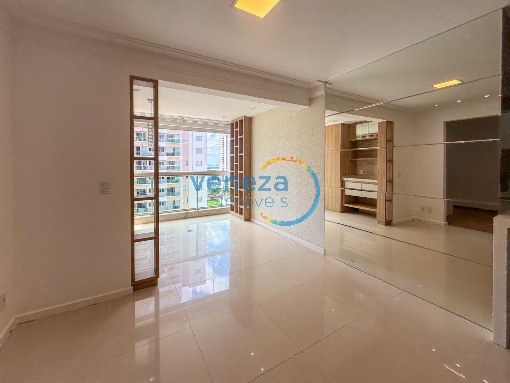 Apartamento para locação no bairro Gleba Palhano de Londrina com 75m<sup>2</sup> útil, 2 quartos, 2 vagas de garagem - Foto 4