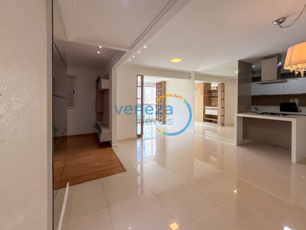 Apartamento para locação no bairro Gleba Palhano de Londrina com 75m<sup>2</sup> útil, 2 quartos, 2 vagas de garagem - Foto 13