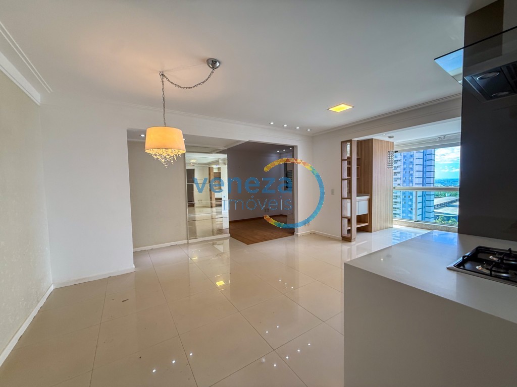 Apartamento para locação no bairro Gleba Palhano de Londrina com 75m<sup>2</sup> útil, 2 quartos, 2 vagas de garagem - Foto 16