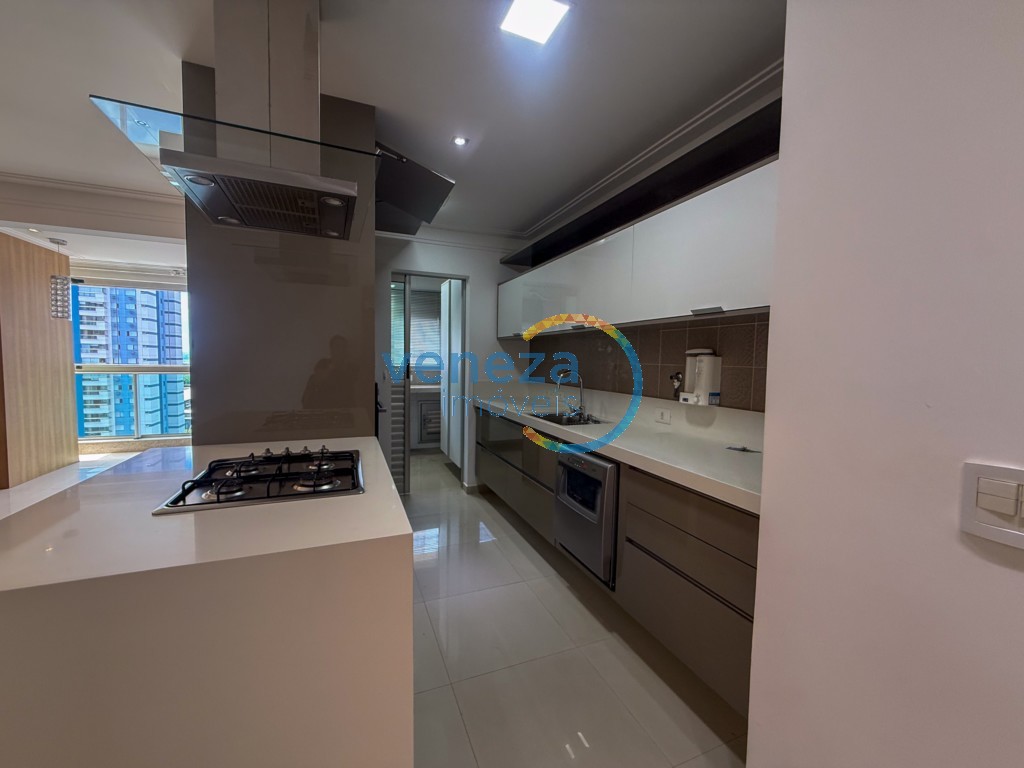 Apartamento para locação no bairro Gleba Palhano de Londrina com 75m<sup>2</sup> útil, 2 quartos, 2 vagas de garagem - Foto 40