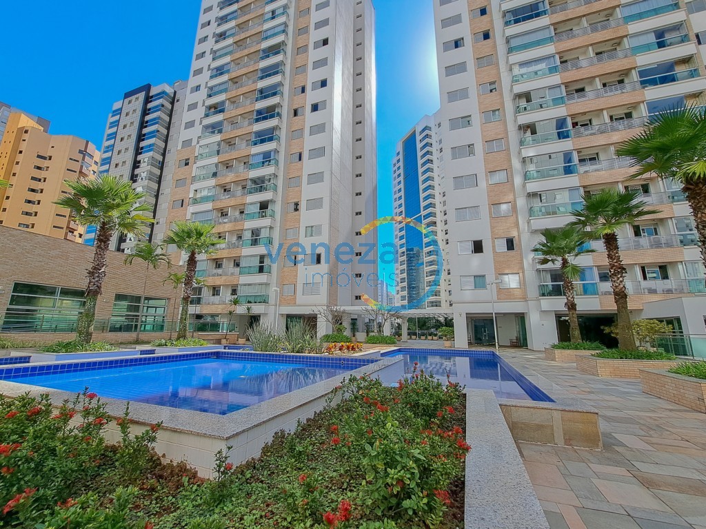 Apartamento para locação no bairro Gleba Palhano de Londrina com 75m<sup>2</sup> útil, 2 quartos, 2 vagas de garagem - Foto 46