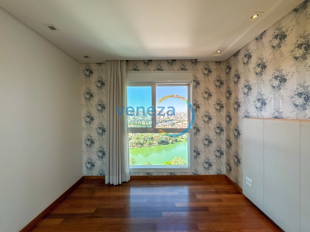 Apartamento à venda no bairro Gleba Palhano de Londrina com 285.81m<sup>2</sup> útil, 3 quartos, 4 vagas de garagem