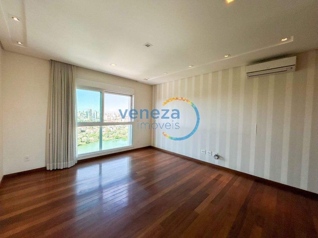 Apartamento à venda no bairro Gleba Palhano de Londrina com 285.81m<sup>2</sup> útil, 3 quartos, 4 vagas de garagem