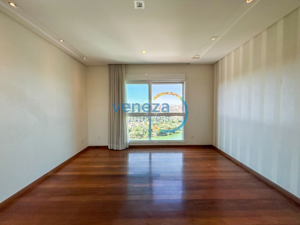 Apartamento à venda no bairro Gleba Palhano de Londrina com 285.81m<sup>2</sup> útil, 3 quartos, 4 vagas de garagem
