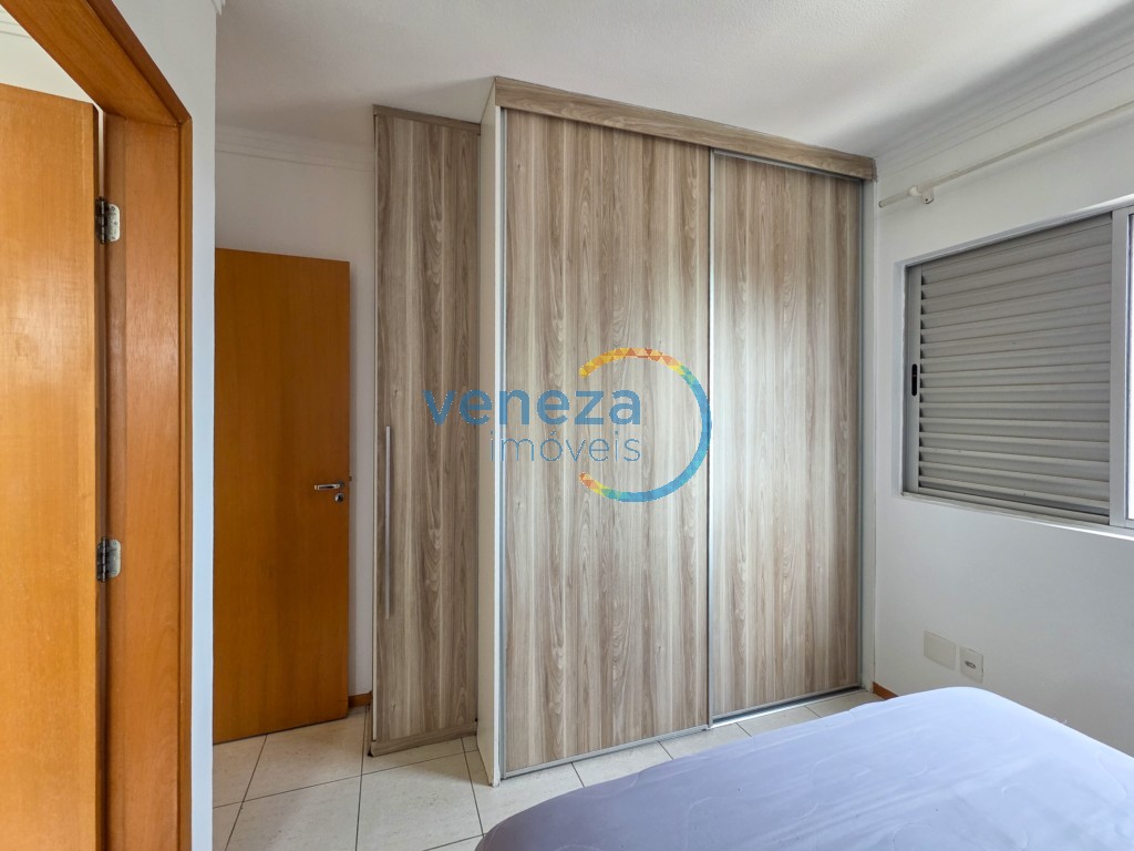 Apartamento para locação no bairro Centro de Londrina com 70.6m<sup>2</sup> útil, 3 quartos, 2 vagas de garagem