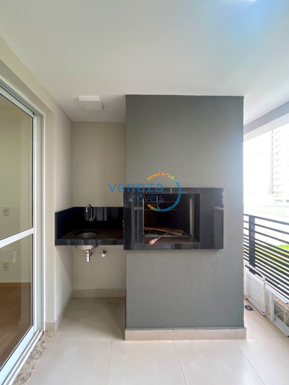 Apartamento para locação no bairro Gleba Palhano de Londrina com 81.62m<sup>2</sup> útil, 3 quartos, 1 vaga de garagem