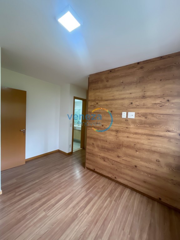 Apartamento para locação no bairro Gleba Palhano de Londrina com 81.62m<sup>2</sup> útil, 3 quartos, 1 vaga de garagem