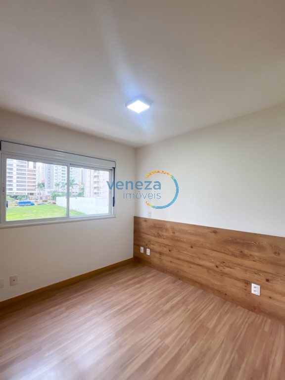 Apartamento para locação no bairro Gleba Palhano de Londrina com 81.62m<sup>2</sup> útil, 3 quartos, 1 vaga de garagem